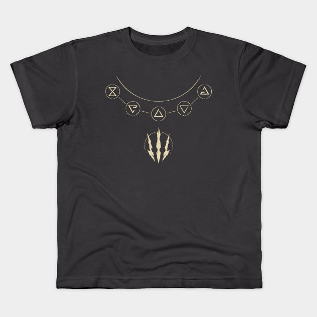 witcher symbols Kids T-Shirt by Lamink